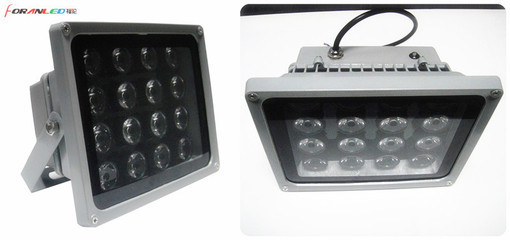 福伦LED投光灯 专业监控与车牌识别补光解决方案